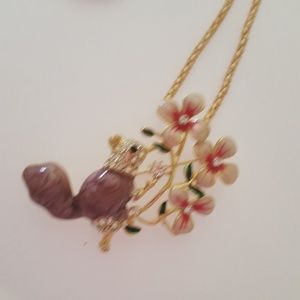 Squirrel necklace